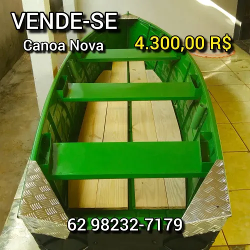 Canoa de zinco 