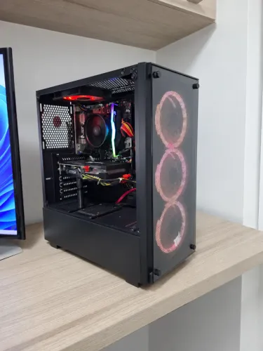 PC Gamer RTX 3050 | Ryzen 5 3600 até 4.2 GHz | 16GB RAM | SSD | RGB | Fonte 850W