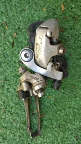 Câmbios e pé de vela Shimano Tiagra 9v