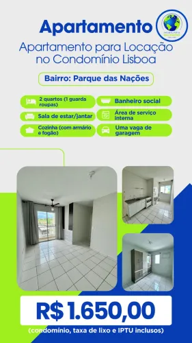 Apartamento para Locação no Condomínio Lisboa - Parque das Nações