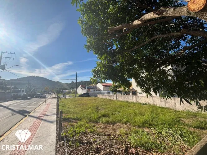 Poucos passos da Praia de Zimbros, terreno na Avenida