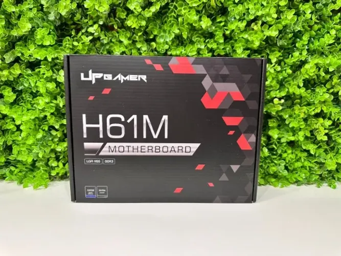 Placa Mãe UP Gamer H61M DDR3, Intel LGA 1155, m-ATX, DDR3, M.2 NVMe, UP-H61M