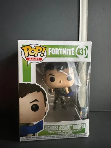 Funko Pop importado Highrise Assault Trooper #431 Fortnite