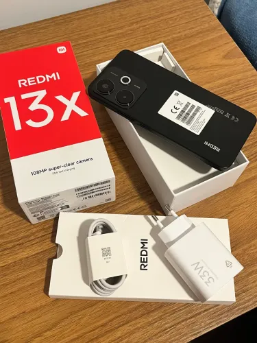 Redmi 13x 256GB 8GB RAM Novo na Caixa