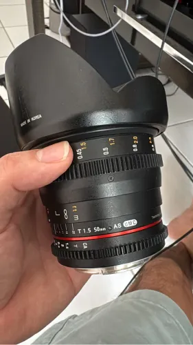 Lente Rokinon 50mm