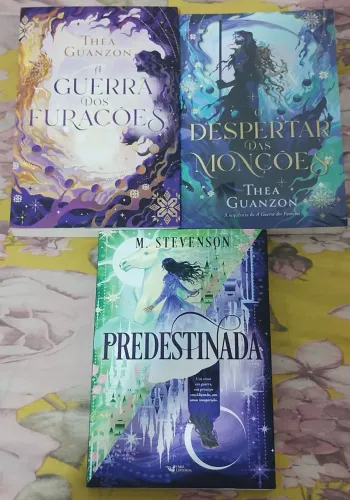 A guerra dos furacões coleção com 2 livros