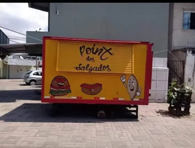 Trailer de Lanches Completo | Chapa + Churrasqueira + Geladeira