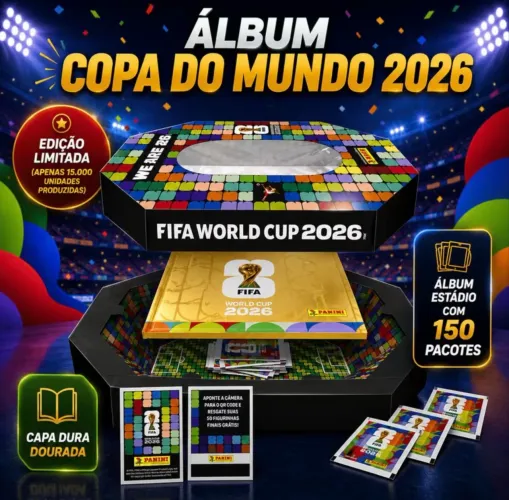 Box Estádio Copa do Mundo 2026 (EDIÇÃO LIMITADA) Numerada