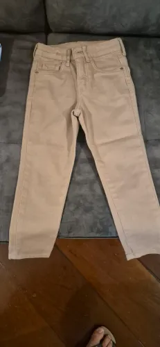 Calça de sarja infantil 4