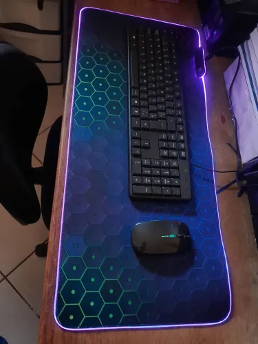 Mouse Pad Led RGB Grande 70x30