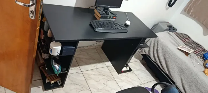 Mesa para Computador Gamer Escrivaninha preta