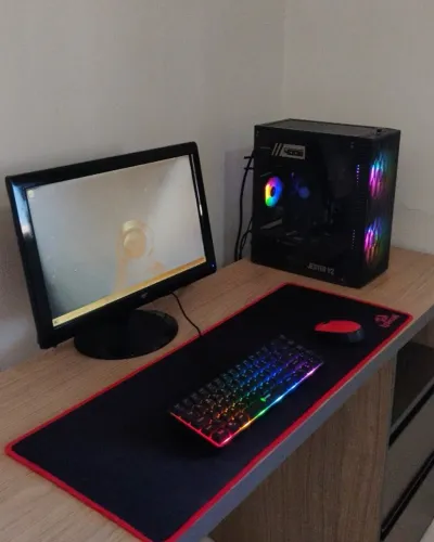 Pc Gamer Completo | Monitor | Mouse e Teclado | Acessórios