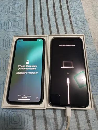 3 IPHONES 11 COM DEFEITO ICLOUD