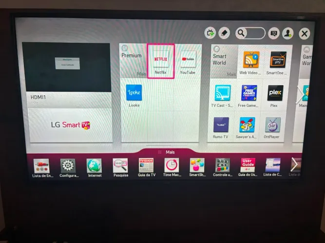 Tv LG smart