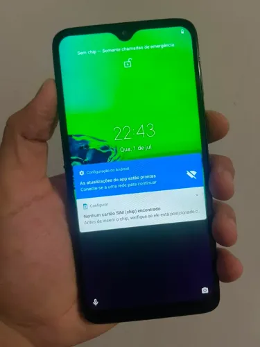 Moto g8 play nada trocado