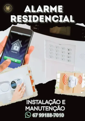 Alarme residencial e comercial: Proteção Contra Invasões 