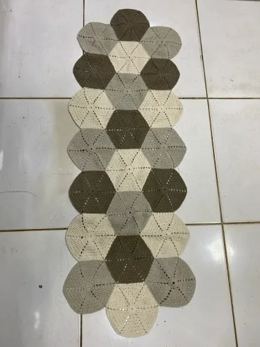 Tapete de crochê 