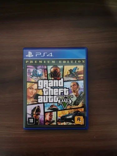 Jogo grand theft auto v Premium edition ps4