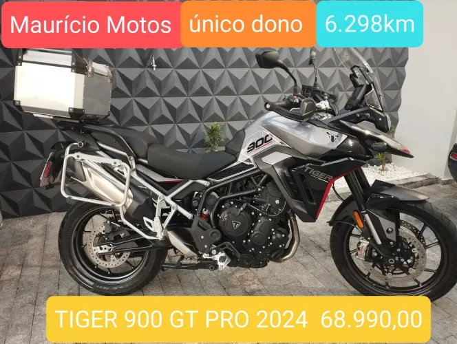 TIGER 900 GT PRO 2024 único dono baixa km