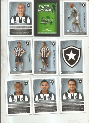 CARDS CAMPEONATO BRASILEIRO 2009/2010 ABRIL BOTOFAGO 75.00