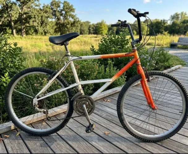 Bicicleta com marcha
