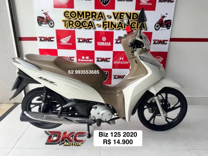 BIZ 125 ac troca cartao 24x financia 48x