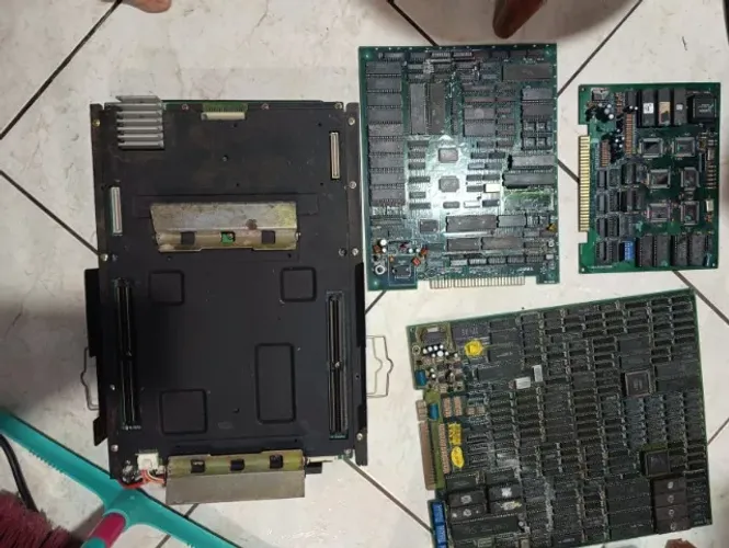 4 placas JAMMA NO ESTADO , STREET FIGHTER, SUPERNINTENDO, ORIGINAL SETA HYPERNEOGEO