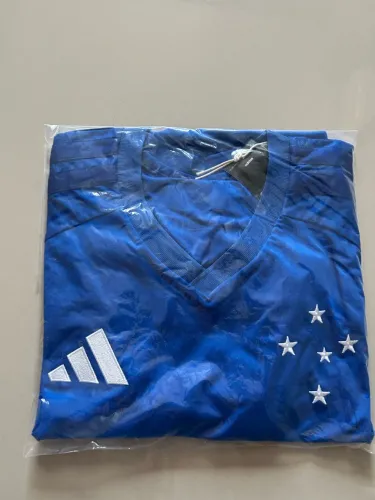 Camisa Cruzeiro ML 2026 na etiqueta