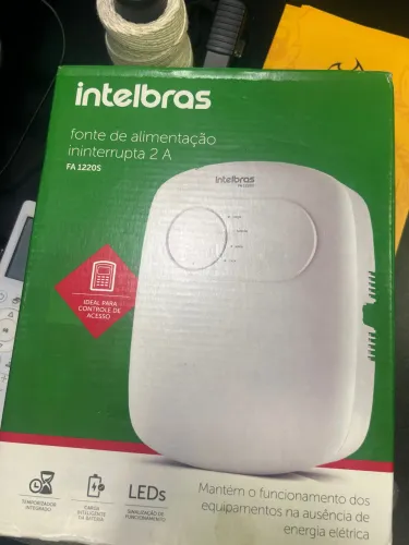 Fonte alimentação 2a intelbras fa1220s