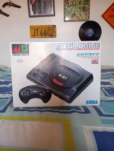 Mega drive original japonês anos 80 