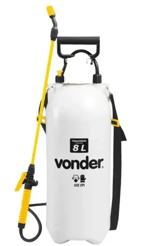 Pulverizador Lateral Com Compressão Prévia 08 Litros Vonder