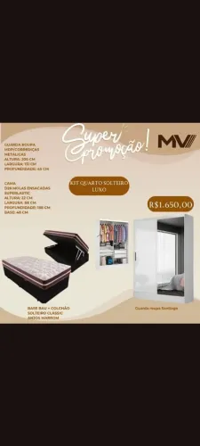 Kit Quarto Solteiro