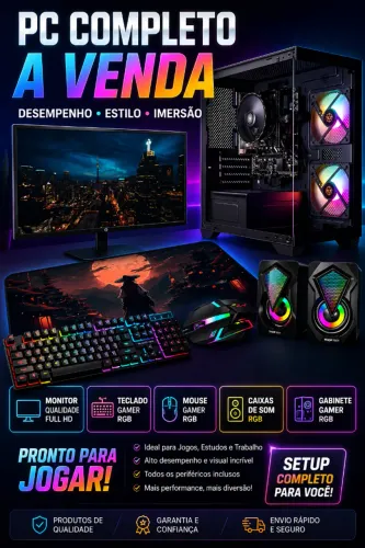 Pc gamer completo 