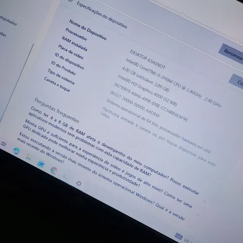 Notebook HP i3