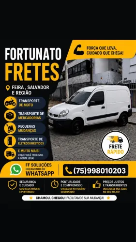 Coletas, entrega e frete, carretos