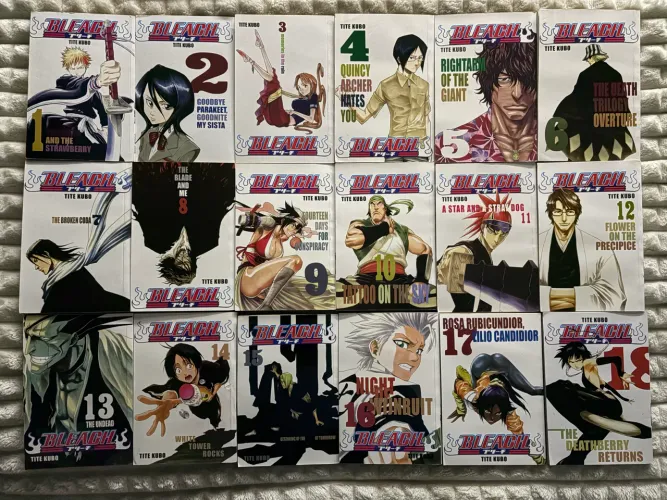 Bleach manga 1 ao 31