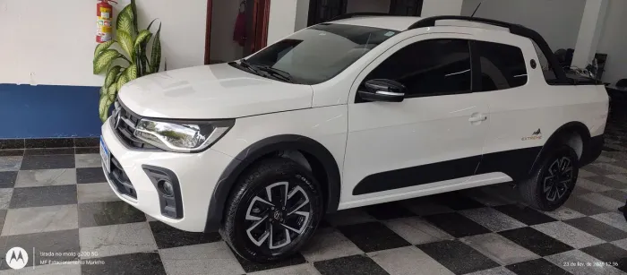 Saveiro Extreme 1.6 CD 2024 19.900 KMS SÓ IPVA PAGO TOTAL