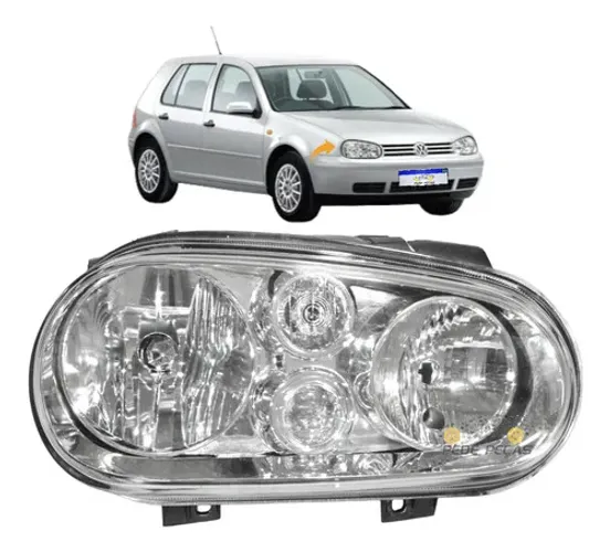 Farol Golf 2000 2001 2002 2003 2004 A 2007 S/auxiliar L.d Direito