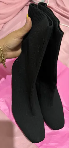 Bota Elástica preta