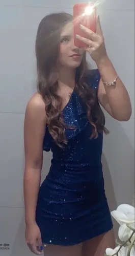 Vestido paete 