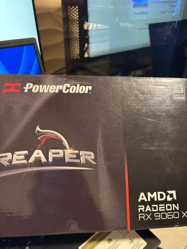 Placa de vídeo Amd radeon Rx9060XT 16gb
