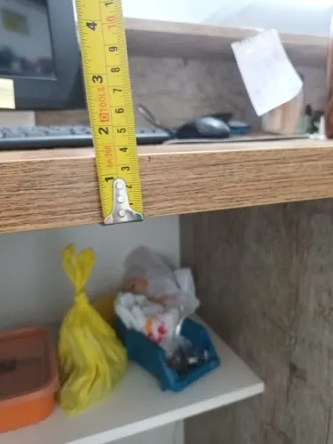 Balcão caixa  MDF com expositor