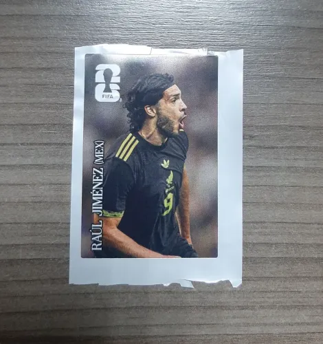 Figurinha Coca Cola Raul Jimenez