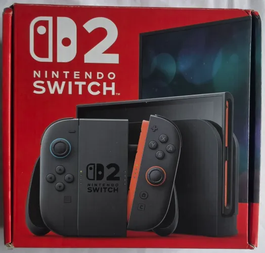 Nintendo Switch 2 - 0 km na caixa com plug padrao brasileiro.