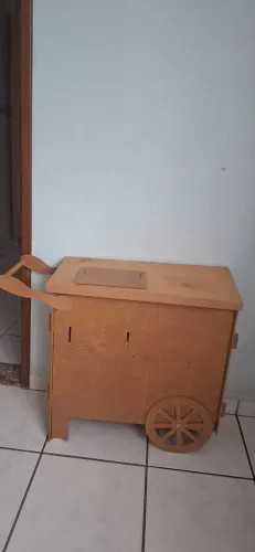 Carrinho MDF