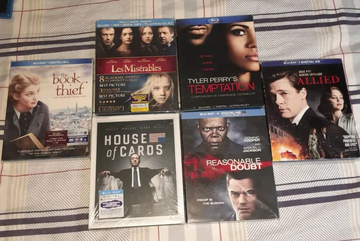 Lote blurays importados novos - leia