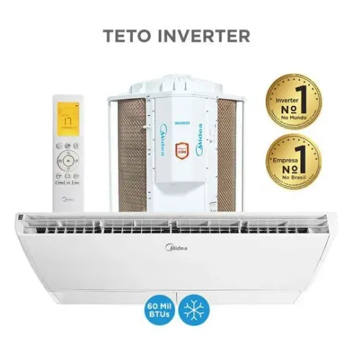 Ar condicionado inverter Midea 60.000 BTUs wi-fi