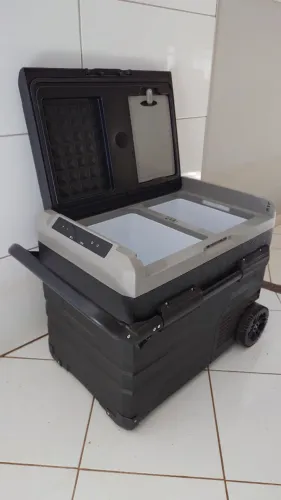 Geladeira Portátil Automotiva Alpicool Tww45 45L Quadrivolt