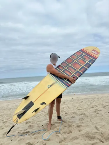 Prancha de Surf long 9,2 , MUITA FLUTUAÇÃO,  Lesh,  Longboard  enorme, surfe, funboard.fun