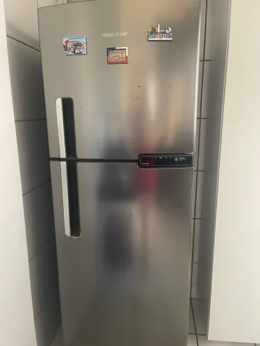 Geladeira inox brastemp